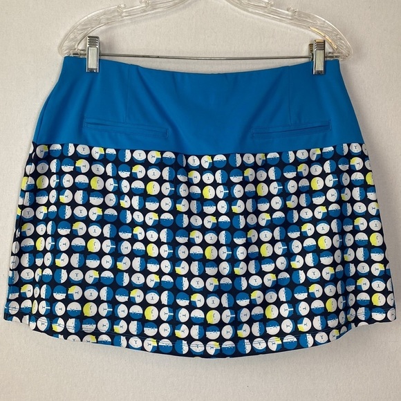 Original Penguin Golf Skort NWT Womens Large Blue Cat Print Lined Active Outdoor - Picture 13 of 17